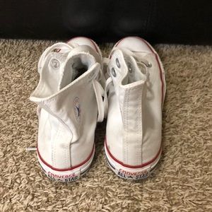 White high top converse